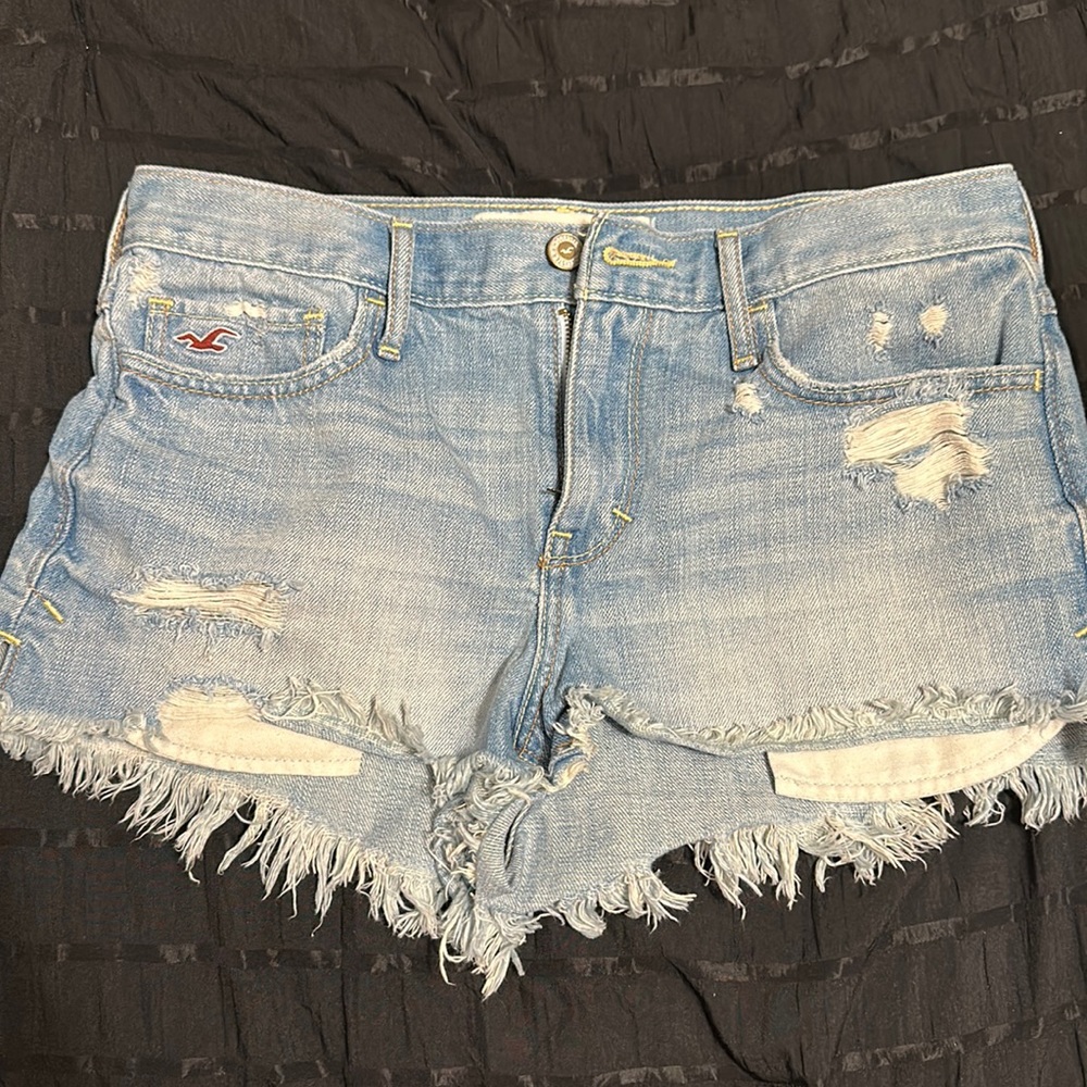 Hollister jean shorts